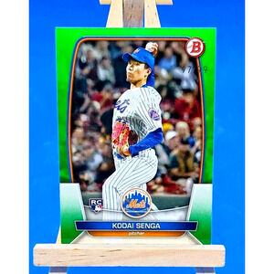 2023 Bowman - Kodai Senga #75 Green 97/99 (RC)